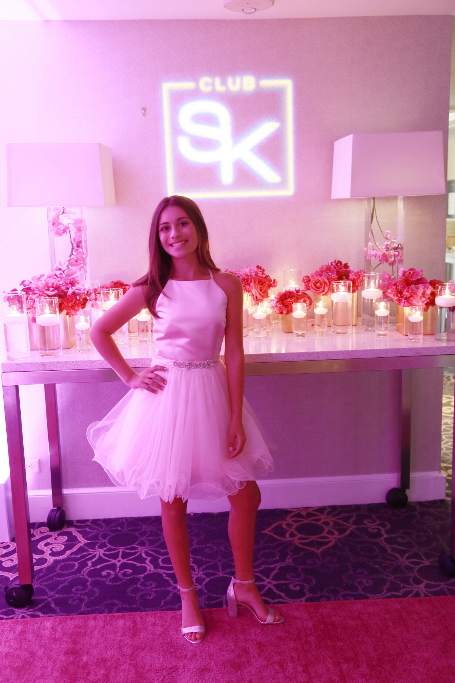 Chic Nightclub Themed Bat Mitzvah Club SK MORGAN EVENTS